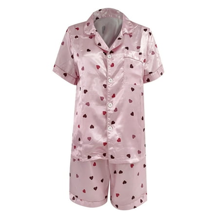 nsendm Womens Home Clothes Short Sleeved Silk Like Pajamas Womens Summer Multicolor Suit Knit Pajamas for Girls Pajamas J X-Large
nsendm Womens Home Clothes Short Sleeved Silk Like Pajamas Womens Summer Multicolor Suit Knit Pajamas for Girls Pajamas J X-Large