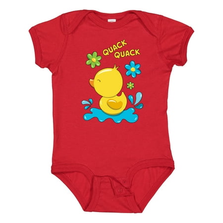 Inktastic Quack Quack Cute Duckling with Flowers Gift Baby Boy or Baby Girl Bodysuit
Inktastic Quack Quack Cute Duckling with Flowers Gift Baby Boy or Baby Girl Bodysuit
