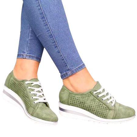 Womens Running Shoes Athletic Casual Walking Platform Sneakers Sports Lace-up Shoes 38
Womens Running Shoes Athletic Casual Walking Platform Sneakers Sports Lace-up Shoes 38