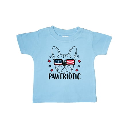 Inktastic Pawtriotic with French Bulldog in American Flag Sunglasses Gift Baby Boy or Baby Girl T-Shirt
Inktastic Pawtriotic with French Bulldog in American Flag Sunglasses Gift Baby Boy or Baby Girl T-Shirt