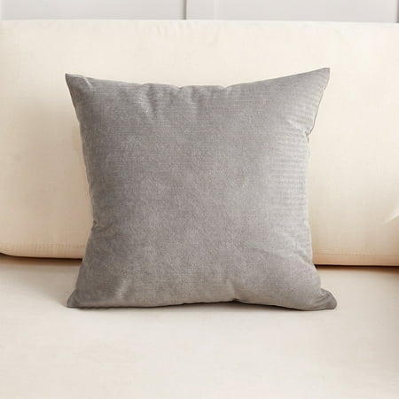 Usloyux Clearance 45X45Cm Sofa Cushion Cover With Pillow Soft Woven Polyester Machine Washable Textured Solid Color Cozy & Durables For Couch Or Bed Gray
Usloyux Clearance 45X45Cm Sofa Cushion Cover With Pillow Soft Woven Polyester Machine Washable Textured Solid Color Cozy & Durables For Couch Or Bed Gray