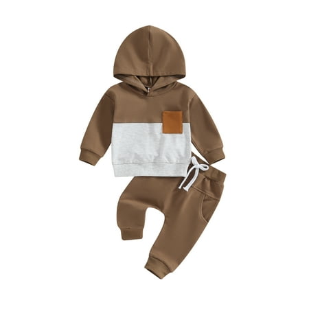 Hirigin Baby Boys Pants Set Long Sleeve Hoodie and Sweatpants in Contrast Colors
Hirigin Baby Boys Pants Set Long Sleeve Hoodie and Sweatpants in Contrast Colors
