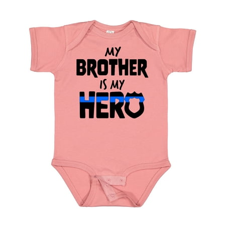 Inktastic My Brother is My Hero Police Officer Family Boys or Girls Baby Bodysuit
Inktastic My Brother is My Hero Police Officer Family Boys or Girls Baby Bodysuit