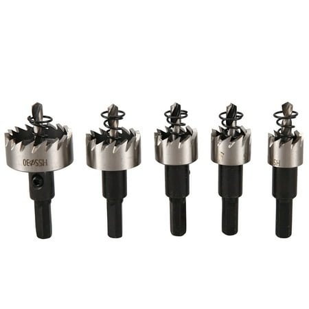 High Quality 5PCs HSS Drill Bit Set Stainless Steel 16-30mm