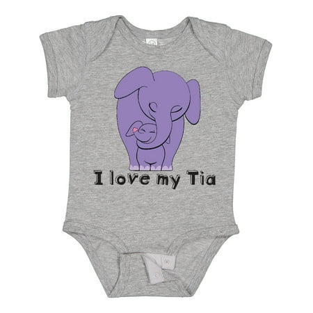 Inktastic I Love My Tia Elephant Purple Gift Baby Boy or Baby Girl Bodysuit
Inktastic I Love My Tia Elephant Purple Gift Baby Boy or Baby Girl Bodysuit