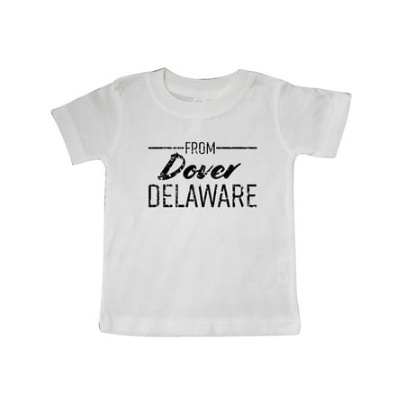 Inktastic From Dover Delaware in Black Distressed Text Gift Baby Boy or Baby Girl T-Shirt
Inktastic From Dover Delaware in Black Distressed Text Gift Baby Boy or Baby Girl T-Shirt