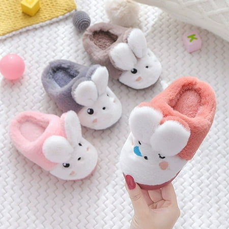 Children Cotton Slippers Cute Rabbit Winter Fluffy Slippers Non-slip Indoor Warm Slippers Winter Slipper for Girls Boy Shoes
Children Cotton Slippers Cute Rabbit Winter Fluffy Slippers Non-slip Indoor Warm Slippers Winter Slipper for Girls Boy Shoes
