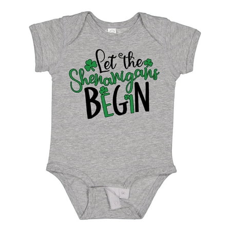 Inktastic St. Patrick s Day Let the Shenanigans Begin Gift Baby Boy or Baby Girl Bodysuit
Inktastic St. Patrick s Day Let the Shenanigans Begin Gift Baby Boy or Baby Girl Bodysuit
