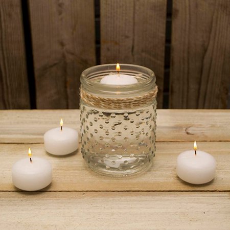 Floating Candles Floating Candle Extra Long Wick Event Pack of 72 2 inch White