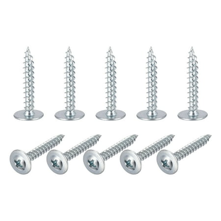 Uxcell Phillips Head Self Tapping Screws #8 x 1 Carbon Steel Wood Sheet Metal Screw 50 Pack 
Uxcell Phillips Head Self Tapping Screws #8 x 1 Carbon Steel Wood Sheet Metal Screw 50 Pack