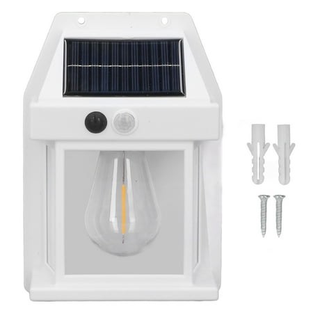 Solar Tungsten Wall Light Outdoor Sensor Interaction Lamp Exterior Lighting Fixtures Wall Mount IP65 Waterproof White
Solar Tungsten Wall Light Outdoor Sensor Interaction Lamp Exterior Lighting Fixtures Wall Mount IP65 Waterproof White
