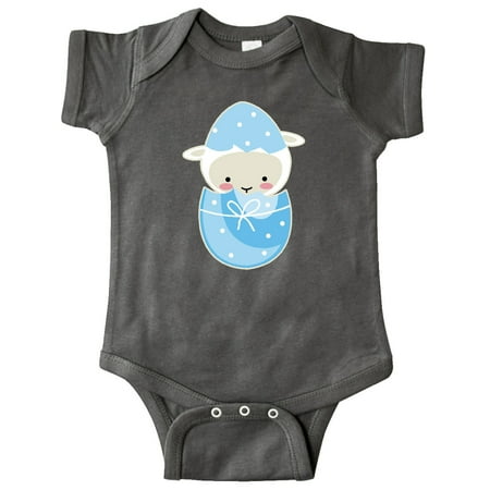 Inktastic Easter Outfits Baby Lamb Gift Baby Boy or Baby Girl Bodysuit