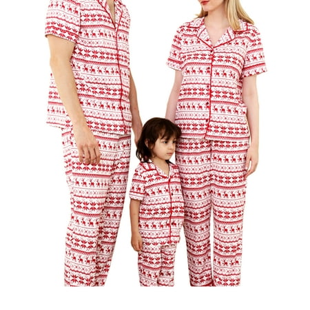 IZhansean Christmas Family Matching Pajamas Set Cartoon Deer Print Sleepwear Homewear for Men Women Kids
IZhansean Christmas Family Matching Pajamas Set Cartoon Deer Print Sleepwear Homewear for Men Women Kids