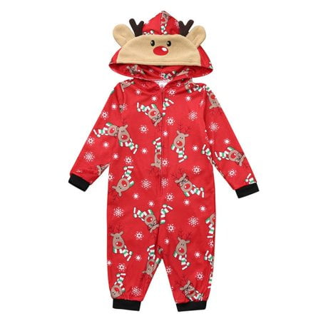 Viworld Christmas Family Matching Hoodie Pajamas Reindeer Romper Long Sleeve One Piece Jumpsuit Zipper Pjs for Adult Kids Baby
Viworld Christmas Family Matching Hoodie Pajamas Reindeer Romper Long Sleeve One Piece Jumpsuit Zipper Pjs for Adult Kids Baby