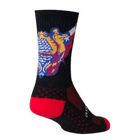 Socks - Sockguy - 6 Crew Cody S/M Cycling/Running