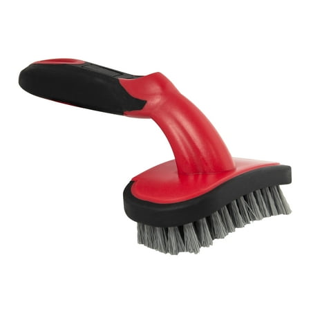 Barrett-Jackson Tire Brush with Soft Grip Handle