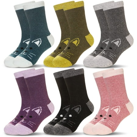 Eocom 6 Pairs Children s Winter Warm Wool Animal Crew Socks Kids Boys Girls Socks (Cat B 4-7 Years)
Eocom 6 Pairs Children s Winter Warm Wool Animal Crew Socks Kids Boys Girls Socks (Cat B 4-7 Years)