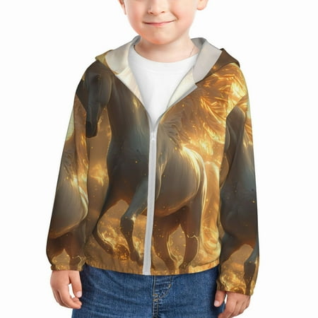 Goofa Golden Winged White Horse Printed Kids Zip-Up Hoodie Girls Boys UPF50+ Sun Protection Jacket Hooded Cooling Shirt-5 Years
Goofa Golden Winged White Horse Printed Kids Zip-Up Hoodie Girls Boys UPF50+ Sun Protection Jacket Hooded Cooling Shirt-5 Years