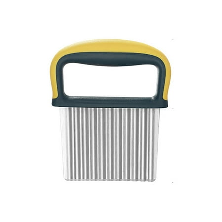 WEPRO Wave Stainless Steel Multifunctional Ripple For Cutting Wave Cutter For Fries Fruit Vegetables And Butter
WEPRO Wave Stainless Steel Multifunctional Ripple For Cutting Wave Cutter For Fries Fruit Vegetables And Butter