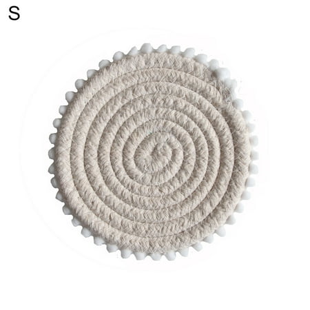 Grandest Birch Coaster Eco-friendly Wear Resistant Cotton Rope Heat-insulated Placement Mat for Home Lightweight Mini Wear Resista
Grandest Birch Coaster Eco-friendly Wear Resistant Cotton Rope Heat-insulated Placement Mat for Home Lightweight Mini Wear Resista