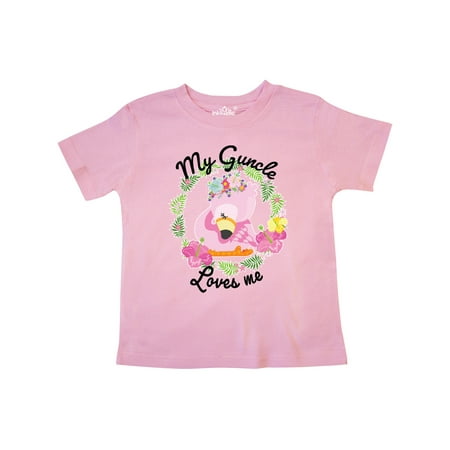 Inktastic Baby Flamingo My Guncle Loves Me in Flower Wreath Gift Toddler Boy or Toddler Girl T-Shirt
Inktastic Baby Flamingo My Guncle Loves Me in Flower Wreath Gift Toddler Boy or Toddler Girl T-Shirt