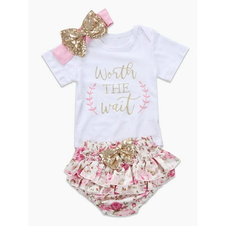 Gwiyeopda Baby Girls Casual Sweet Ruffled Short Sleeve Tops Floral Shorts with Headband Set
Gwiyeopda Baby Girls Casual Sweet Ruffled Short Sleeve Tops Floral Shorts with Headband Set