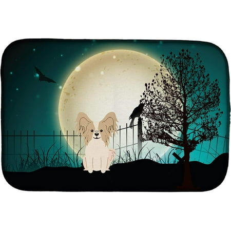 BB2267DDM Absorbent Dish Drying Mat for Kitchen Counter Halloween Scary Papillon Sable White Dish Drying Mat 14 x 21 multicolor
BB2267DDM Absorbent Dish Drying Mat for Kitchen Counter Halloween Scary Papillon Sable White Dish Drying Mat 14 x 21 multicolor