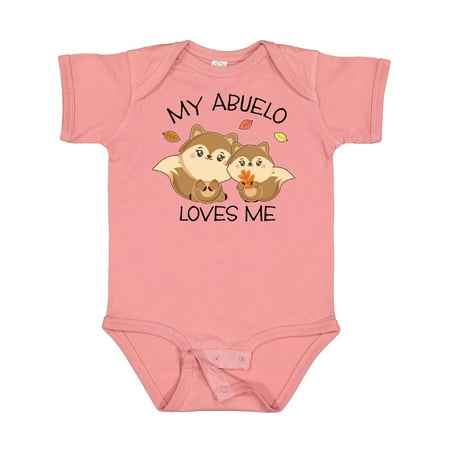 Inktastic My Abuelo Loves Me with Cute Squirrels in Autumn Gift Baby Boy or Baby Girl Bodysuit
Inktastic My Abuelo Loves Me with Cute Squirrels in Autumn Gift Baby Boy or Baby Girl Bodysuit