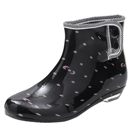jsaierl Women s Rain Boots Fashion Short Tube Rain Boots Water Slip Resistant Water Shoes
jsaierl Women s Rain Boots Fashion Short Tube Rain Boots Water Slip Resistant Water Shoes