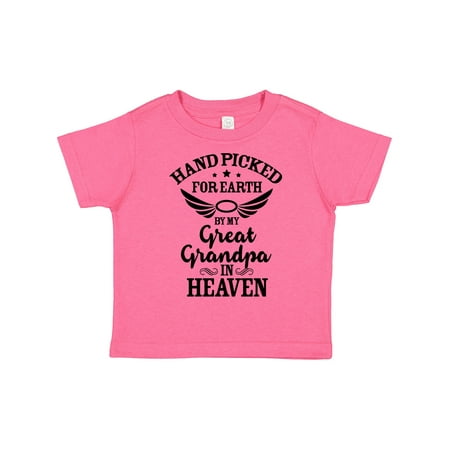 Inktastic Handpicked for Earth by My Great Grandpa in Heaven Gift Toddler Boy or Toddler Girl T-Shirt
Inktastic Handpicked for Earth by My Great Grandpa in Heaven Gift Toddler Boy or Toddler Girl T-Shirt