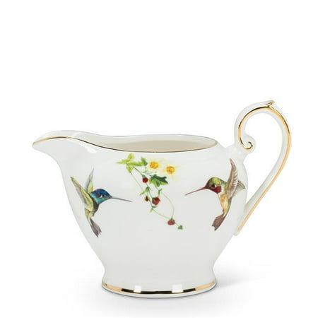 Abbott Collections AB-27-AMBROSIA-CREAM 5.5 in. Hummingbird Creamer White