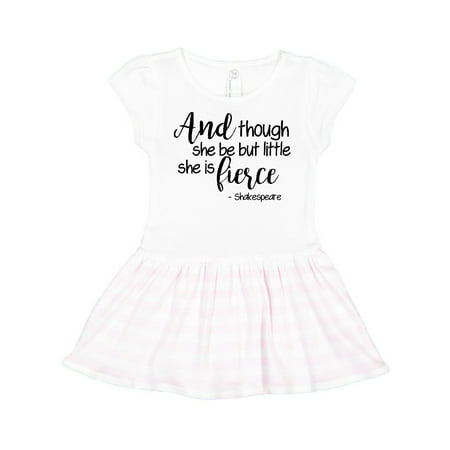 Inktastic Though She Be But Little She is Fierce Quote Shakespeare Gift Toddler Girl Dress
Inktastic Though She Be But Little She is Fierce Quote Shakespeare Gift Toddler Girl Dress
