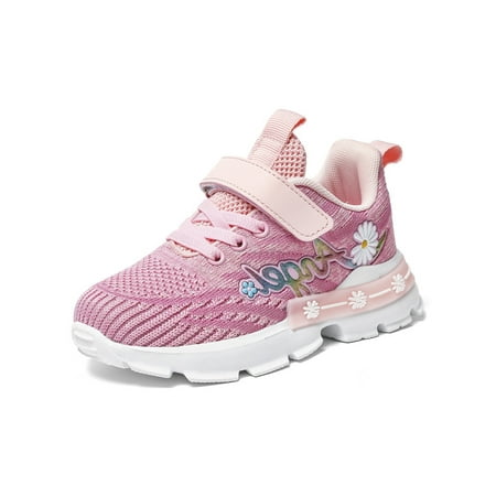 Zodanni Girl Breathable Magic Tape Walking Shoes Child Workout Fashion Low Top Athletics Lightweight Sneakers
Zodanni Girl Breathable Magic Tape Walking Shoes Child Workout Fashion Low Top Athletics Lightweight Sneakers