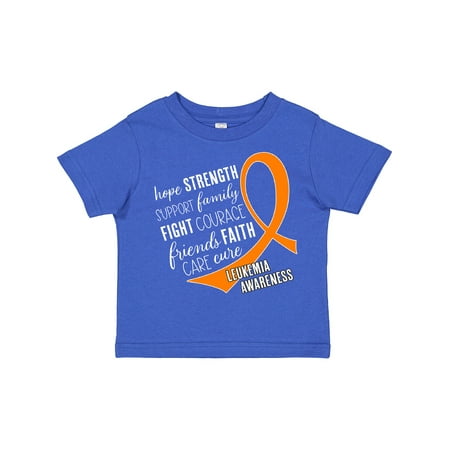 Inktastic Leukemia Awareness Hope Strength Support Gift Toddler Boy or Toddler Girl T-Shirt
Inktastic Leukemia Awareness Hope Strength Support Gift Toddler Boy or Toddler Girl T-Shirt
