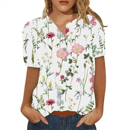 Women s Dress Shoes Womens Short Sleeve Tops Dressy Fashion Summer Graphic Floral Printed Trendy Blouse Tunics
Women s Dress Shoes Womens Short Sleeve Tops Dressy Fashion Summer Graphic Floral Printed Trendy Blouse Tunics