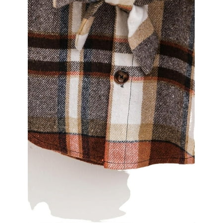 Casual Plaid Collar Shirt Long Sleeve Multicolor Toddler Girls Dresses (Girl s) 
Casual Plaid Collar Shirt Long Sleeve Multicolor Toddler Girls Dresses (Girl s)