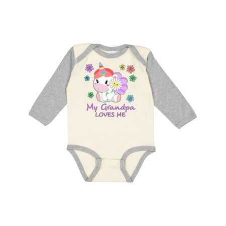 Inktastic My Grandpa Loves Me- cute unicorn Gift Baby Boy or Baby Girl Long Sleeve Bodysuit
Inktastic My Grandpa Loves Me- cute unicorn Gift Baby Boy or Baby Girl Long Sleeve Bodysuit