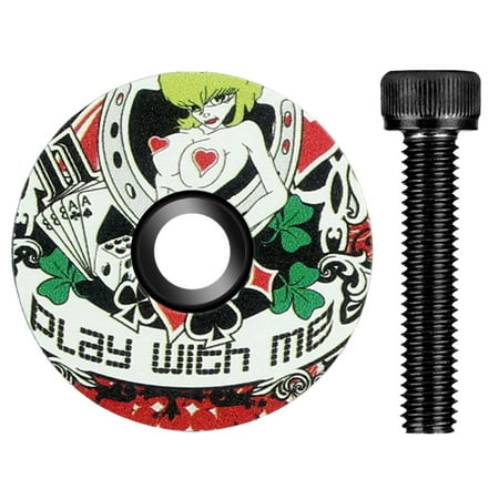 FAIOIN Aluminum Alloy Bicycle Top Stem Cover Stem Cap Ultra Light Ear Cover with Screw for 28.6mm Fork for Head Front Tub
FAIOIN Aluminum Alloy Bicycle Top Stem Cover Stem Cap Ultra Light Ear Cover with Screw for 28.6mm Fork for Head Front Tub