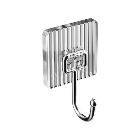 Adhesive Hooks | Heavy Duty Wall Hanging Hooks Self Adhesive | Reusable Removable Waterproof Bathroom Hooks Transparent Sticky Hooks for Kitchen Glass Door
Adhesive Hooks | Heavy Duty Wall Hanging Hooks Self Adhesive | Reusable Removable Waterproof Bathroom Hooks Transparent Sticky Hooks for Kitchen Glass Door