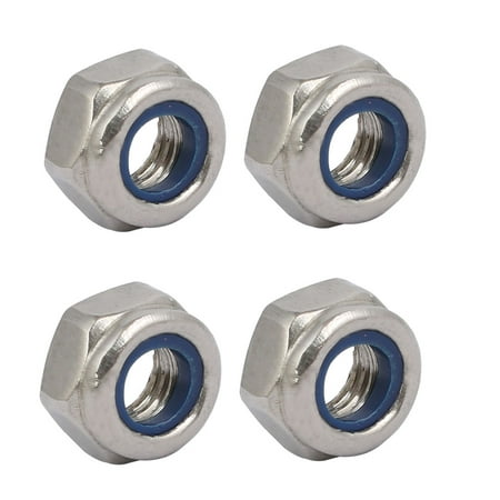 Uxcell M6 x 1mm Pitch Metric Thread 304 Stainless Steel Left Hand Lock Nuts (4-pack)
Uxcell M6 x 1mm Pitch Metric Thread 304 Stainless Steel Left Hand Lock Nuts (4-pack)