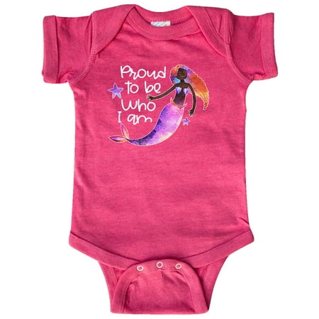 Inktastic Black History Month Proud to be Who I Am Mermaid Gift Baby Boy or Baby Girl Bodysuit
Inktastic Black History Month Proud to be Who I Am Mermaid Gift Baby Boy or Baby Girl Bodysuit