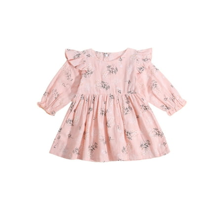 Amuver Girls Casual Dress Floral Printed Pattern Round Collar Long Sleeve One-piece White/ Green/ Pink
Amuver Girls Casual Dress Floral Printed Pattern Round Collar Long Sleeve One-piece White/ Green/ Pink