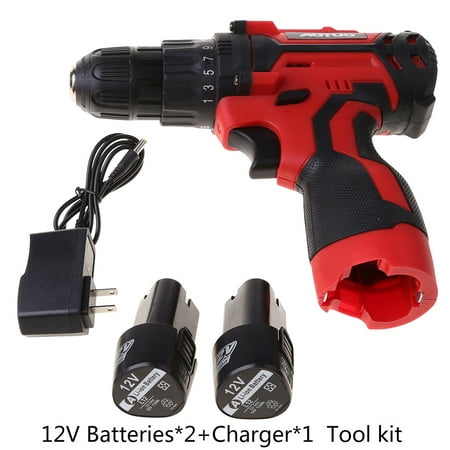 OOKWE 12V Electric Screwdriver Wireless Power Driver DC Rechargeable Lithium-Ion Battery Home
OOKWE 12V Electric Screwdriver Wireless Power Driver DC Rechargeable Lithium-Ion Battery Home