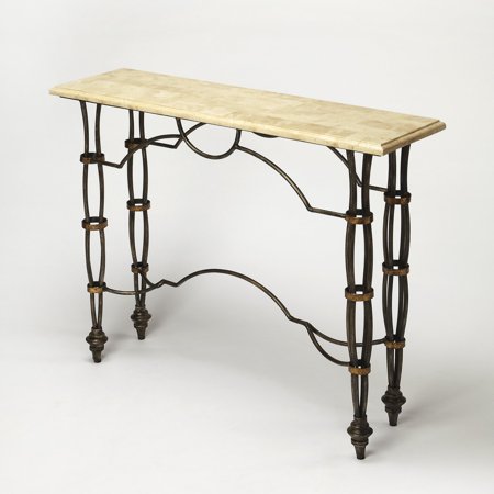 Butler Specialty Girona Fossil Stone Console Table