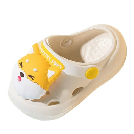 Girls Sandals Size 14 Cartoon Slippers Feet Feeling Baotou Hole Shoes Chaigou Soft Comfortable Lightweight Middle And Small Beige Toddler Girls Sneakers
Girls Sandals Size 14 Cartoon Slippers Feet Feeling Baotou Hole Shoes Chaigou Soft Comfortable Lightweight Middle And Small Beige Toddler Girls Sneakers