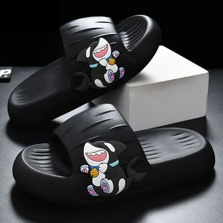 CoCopeanut new Cartoon shark Pattern men slippers Outdoor Beach Platform Woman Slides Indoor Bathroom Couples Non-slip platform leisure
CoCopeanut new Cartoon shark Pattern men slippers Outdoor Beach Platform Woman Slides Indoor Bathroom Couples Non-slip platform leisure