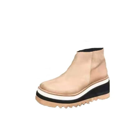 jsaierl Fashion Slope Heel Large Size Boots For Women Boots Thick Soled Thick Ladies Short Boots Shoes
jsaierl Fashion Slope Heel Large Size Boots For Women Boots Thick Soled Thick Ladies Short Boots Shoes