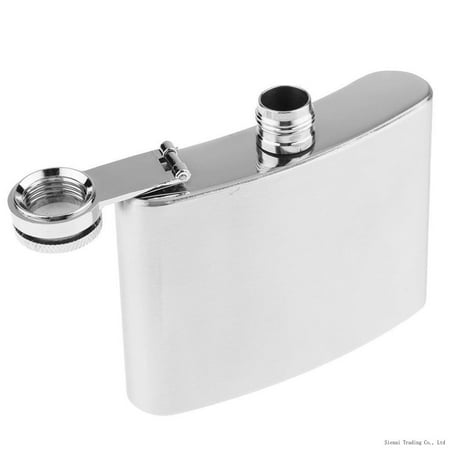 Blesiya Mini Pocket Hip Flask Flagon Stainless Steel Liquor Barware 1 - 18Oz