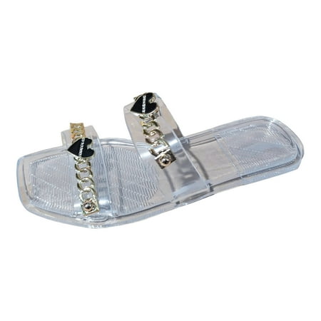 Mnyotv Sandals for Women Summer Ladies Summer Casual Transparent Square Head Love Metal Decoration Outer Wear Beach Large Size Sandals Slippers White 40
Mnyotv Sandals for Women Summer Ladies Summer Casual Transparent Square Head Love Metal Decoration Outer Wear Beach Large Size Sandals Slippers White 40