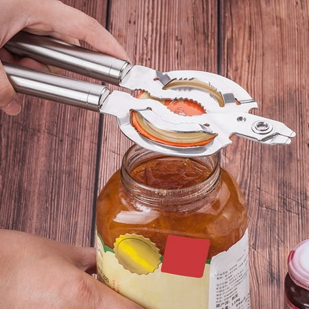 Multifunction Stainless Steel Jar Opener All Metal Construction Adjustable Jar Opener with In 3 Sizes Can Bottle Lid opener Grip Wrench Helper for Weak Hand Elderly Arthritis
Multifunction Stainless Steel Jar Opener All Metal Construction Adjustable Jar Opener with In 3 Sizes Can Bottle Lid opener Grip Wrench Helper for Weak Hand Elderly Arthritis